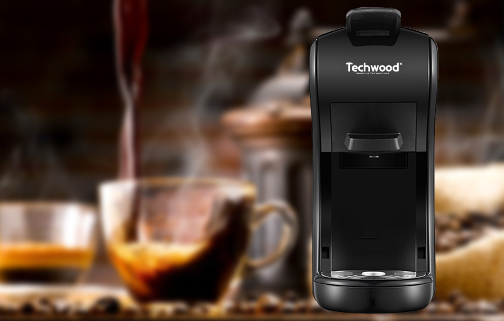 Techwood TCA-196N Capsule koffiezetapparaat - zwart