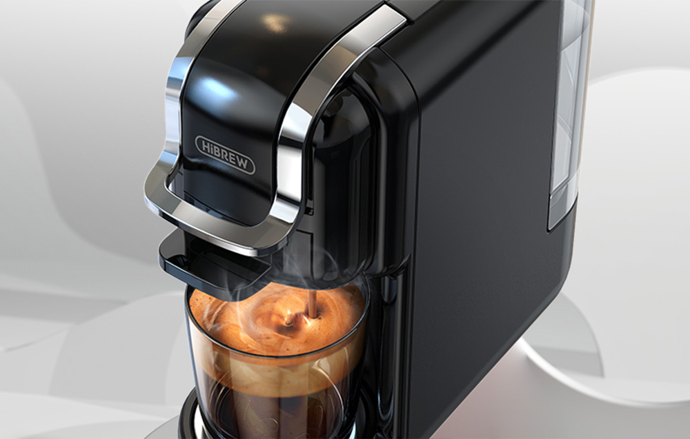 HiBREW H2B 5-in-1 capsule koffiezetapparaat - zwart